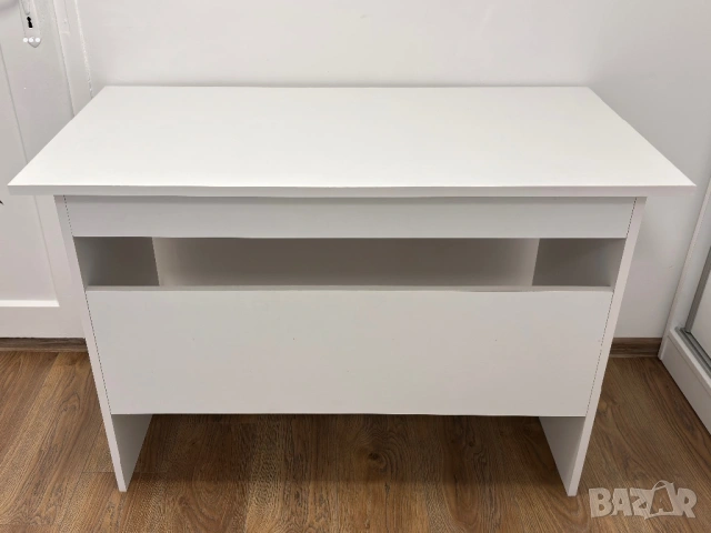 Ново бяло бюро 110/57/75h, снимка 2 - Бюра - 54170024
