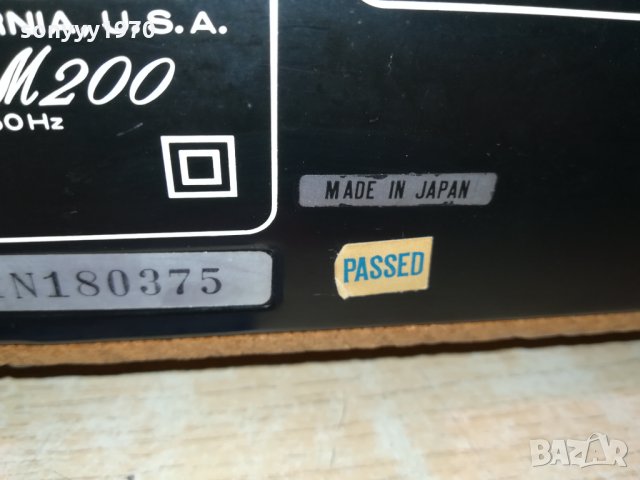 marantz pm200 stereo amplifier-made in japan 0412201816, снимка 18 - Ресийвъри, усилватели, смесителни пултове - 31016640