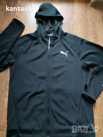 Puma Tec Sports FZ - страхотно мъжко горнище КАТО НОВО Л, снимка 7 - Спортни дрехи, екипи - 53342168