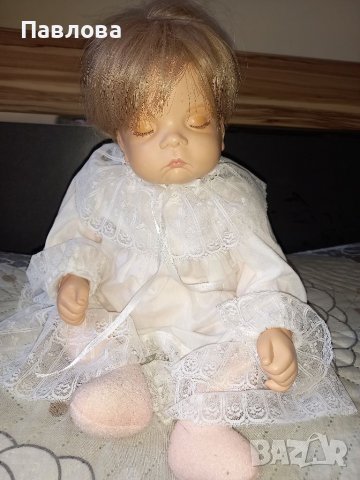 Голяма керамична кукла., снимка 2 - Антикварни и старинни предмети - 37474370