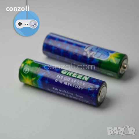 Батерии Sky Green Toply Green, R03 Комплект 40 броя в два размера, снимка 3 - Друга електроника - 29685348