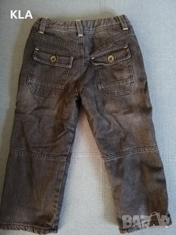 Дънки с топла подплата Mothercare, снимка 4 - Детски панталони и дънки - 39083682