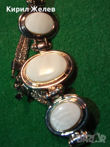 СЕДЕФЕНА СРЕБРИСТА КРАСИВА ГРИВНА 15131, снимка 2 - Гривни - 29754604