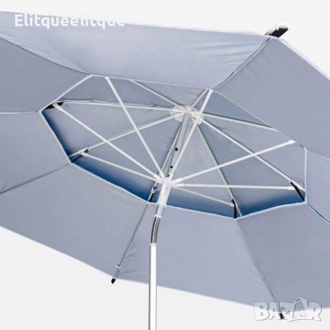 Плажен чадър Muhler с размери 190 x 207 см. за пълна защита и интелигентен комфорт, снимка 4 - Други стоки за дома - 52185930