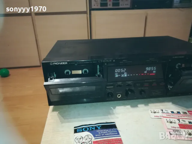 PIONEER CT-W550R DECK-MADE IN JAPAN ВНОС SWISS LNWC2210241102, снимка 12 - Декове - 47673615