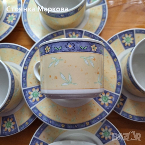 Баварски порцеланов сервиз за кафе/чай , снимка 6 - Сервизи - 53372878