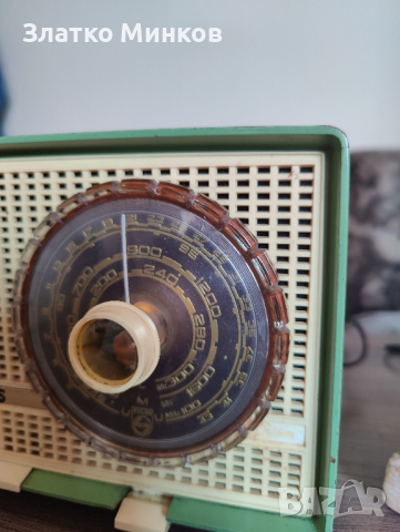 Philips Philitina Germany 1961 Vintage Radio Старо Лампово Радио Филипс ТОП състояние , снимка 3 - Антикварни и старинни предмети - 44758448