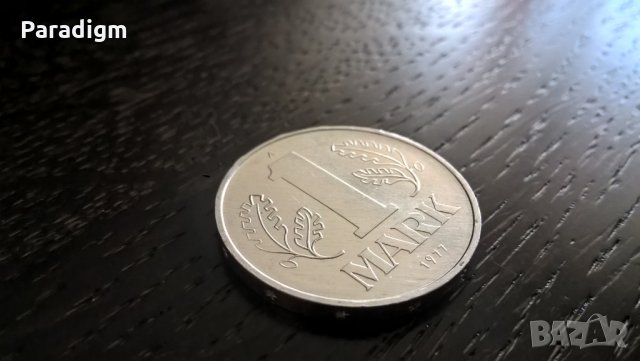 Монета - Германия - 1 марка | 1977г.; серия А