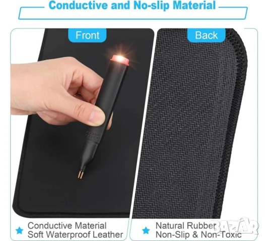 Тестер за Проводимост Тестер за Заземяване Тестер за Заземяваща Подложка Антистатична Сребърни Нишки, снимка 3 - Други - 51418411