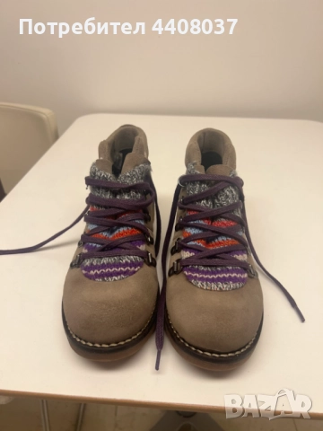 Дамски Кожени Ботуши - Чисто Нови