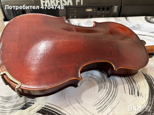 Стара цигулка , снимка 13 - Струнни инструменти - 54005221