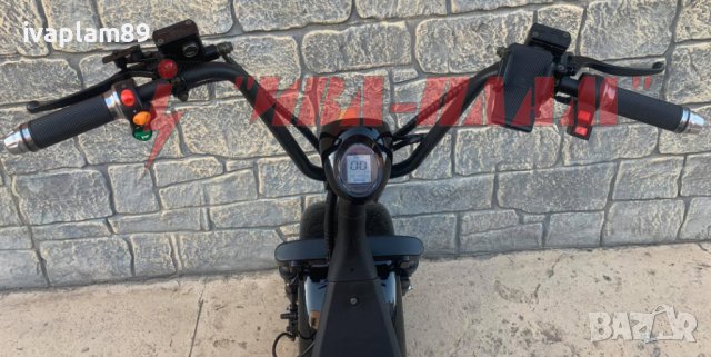Електрически Триколка MPM TOP - 909 I  , тип “ Harley - Davidson “ – 1500W 60V + Задно задвижване, снимка 4 - Мотоциклети и мототехника - 37040984