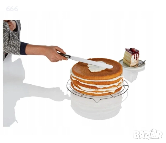 Шпатула LIVARNO за кремове за торти и заглаждане 37 см, снимка 4 - Други стоки за дома - 52899009