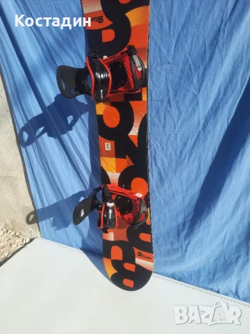 Сноуборд   152см.BURTON PROGRESSION,  с автомати.  , снимка 5 - Зимни спортове - 56483990