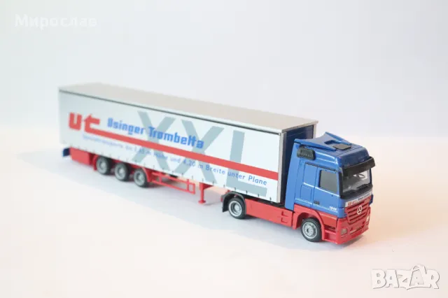 АMW H0 1/87 MERCEDES BENZ ACTROS КАМИОН МОДЕЛ TIR, снимка 6 - Колекции - 50400716