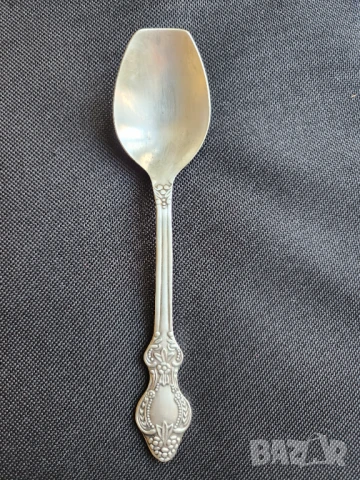 прибори от мелхиор, от мод."Троянда"= "Роза", от СССР, отделни редки бройки - лопатка, виличка, лъжи, снимка 9 - Прибори за хранене, готвене и сервиране - 37687206