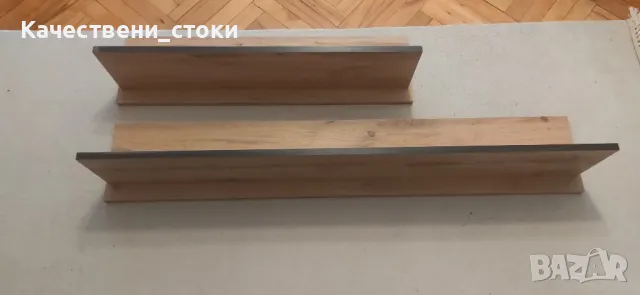 Две чисто нови дървени етажерки за книги, снимка 2 - Секции и витрини - 39018587