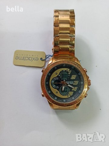 Мъжки часовник Exactime Design Italy 2976-3atm,кварц,нов с етикета