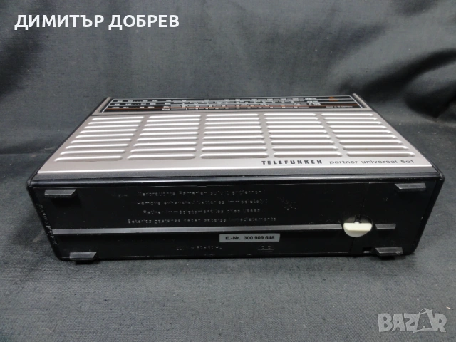 СТАР РЕТРО FM/SW/LW/MW ТРАНЗИСТОР РАДИО TELEFUNKEN PARTNER UNIVERSAL 501, снимка 6 - Радиокасетофони, транзистори - 53097101