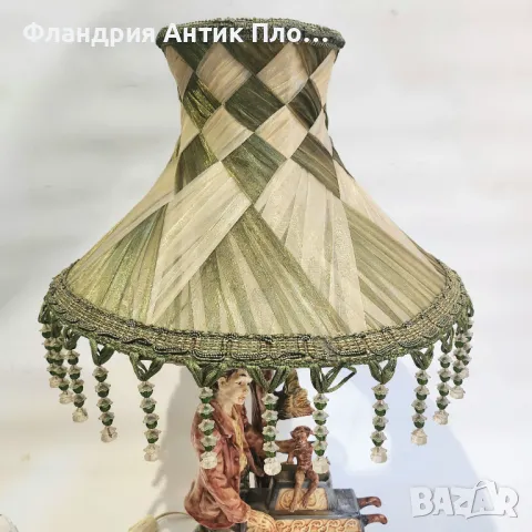 Антикварна настолна лампа Bassano, снимка 4 - Настолни лампи - 49110899