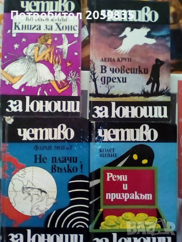 книжки от библиотека: Четиво за юноши, Световна класика за деца и юноши 