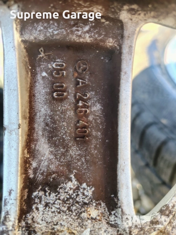 Джанти със зимни гуми 16-ки Мерцедес, снимка 5 - Гуми и джанти - 53144460