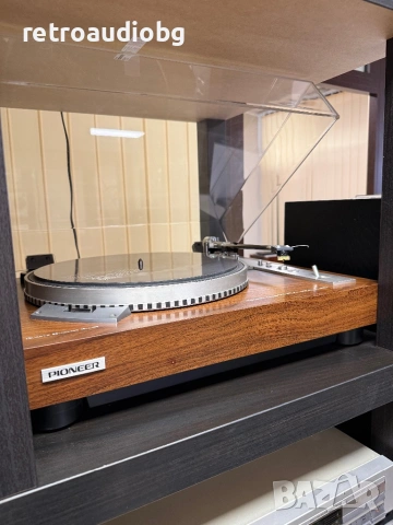🔈Колекционерски грамофон PIONEER PL-550 - Direct drive🔈, снимка 5 - Грамофони - 54199595