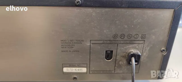 Дек Harman/Kardon TD4200, снимка 6 - Декове - 48124524