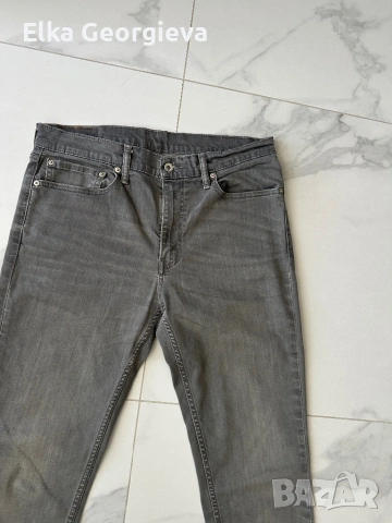Оригинални мъжки дънки Levi’s предпочитан модел 511 и размер 36, снимка 4 - Дънки - 54246247