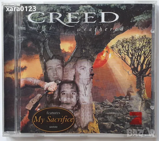 Creed – Weathered, снимка 1 - CD дискове - 48378734