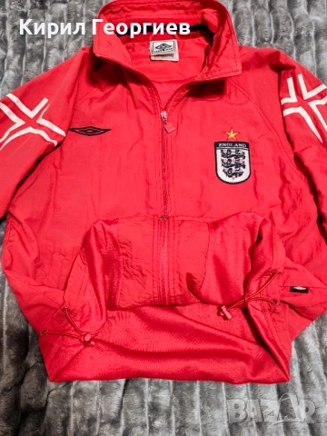 Спортно горнище Umbro England., снимка 4 - Спортни дрехи, екипи - 52591742
