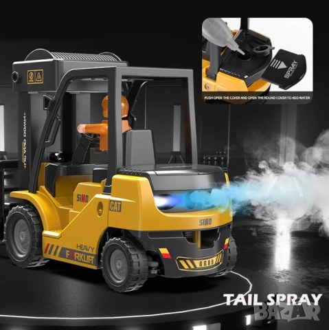 Мотокар с дистанционно управление и с пушек - топ изпълнение 🎮, снимка 4 - Коли, камиони, мотори, писти - 52379082