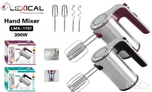 Миксер Lexical LMX-1707, снимка 5 - Миксери - 52866346