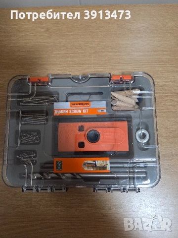 Чисто нов Дърводелски комплект за скрито захващане с винт Werckmann, снимка 2 - Други инструменти - 51956238