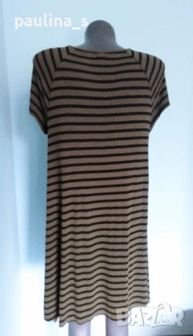 Два броя / Еластична рокля тип туника на райета "love FIRE" и "Old navy" by Gap , снимка 11 - Рокли - 30343488