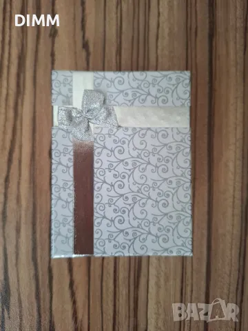 Сребърен комплект S925 /колие+обеци/, снимка 2 - Колиета, медальони, синджири - 48864654