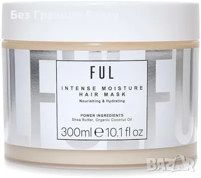 Нова Хидратираща маска за суха коса с кокосово масло за блясък