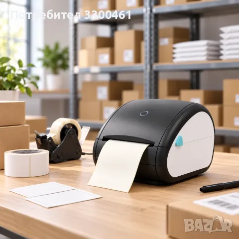 Лейбъл принтер Термопринтер за товарителници Speedy Econt BOX NOW Wi-Fi USB 108mm
