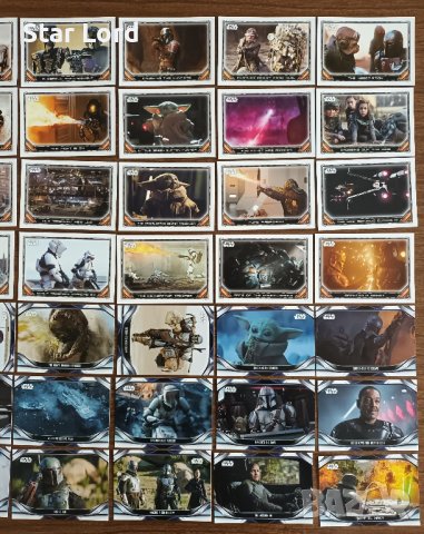 Карти Topps Star Wars The Mandalorian, Стикери Panini, Chipicao, снимка 6 - Колекции - 25775025