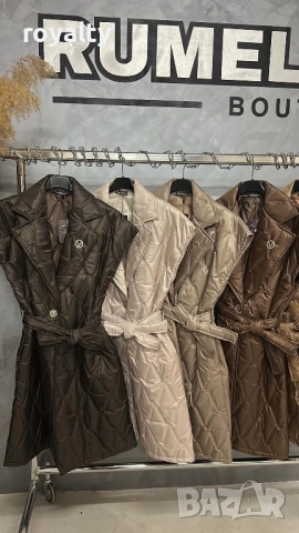 Дълги Дамски Елеци С Колани