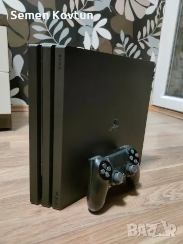 PlayStation 4 Pro 1TB + 4 игри + DualShock 4, снимка 4 - PlayStation конзоли - 56293878