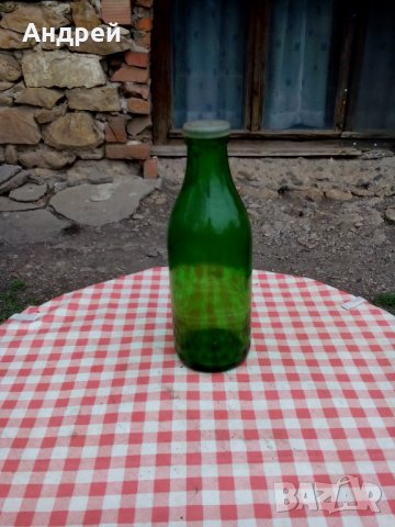 Стара бутилка,шише от мляко, снимка 1 - Други ценни предмети - 29196516