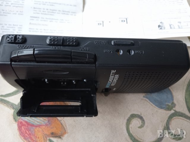 EDUTEC Micro Cassette Recorder/VOICE ACTIVATED SYSTEM., снимка 3 - Плейъри, домашно кино, прожектори - 38738206