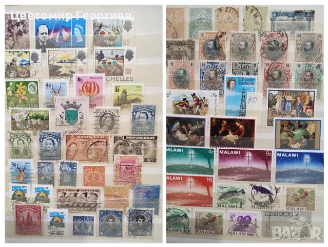 Класьор с марки 650 бр. К.3, снимка 13 - Филателия - 51113538