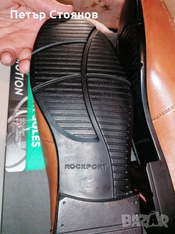 Мъжки мокасини от естествена кожа ROCKPORT №45, снимка 10 - Официални обувки - 31333730