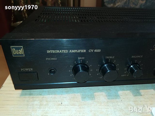 DUAL CV6020 STUDIO CONCEPT AMPLI-WEST GERMANY 1108211205, снимка 3 - Ресийвъри, усилватели, смесителни пултове - 33785301