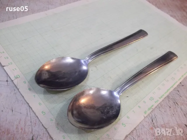 Лот от 2 бр. лъжици, снимка 3 - Прибори за хранене, готвене и сервиране - 48803587