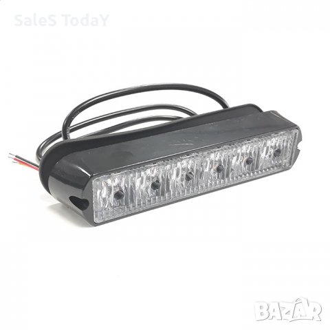 Диодна сигнална лампа, 17см., 6W, 10-60V, жълт, снимка 3 - Аксесоари и консумативи - 38207117