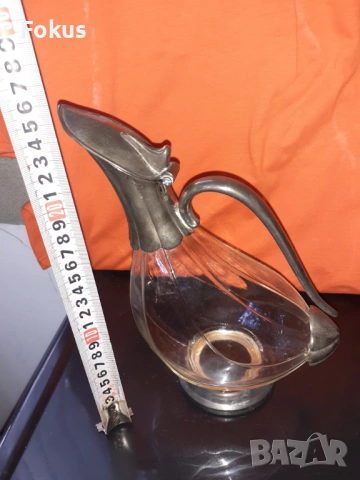 Прекрасна ловна кана графа с формата на патица, снимка 7 - Антикварни и старинни предмети - 53294515