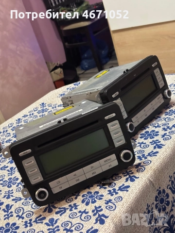 MP3 радио RCD300 за VW, снимка 2 - Аксесоари и консумативи - 52683694